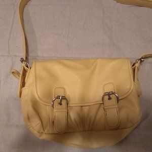 Yellow Leather Handbag FREE SHIPPING 🚚